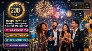 230+ Happy New Year Greeting Messages to Celebrate the New Year