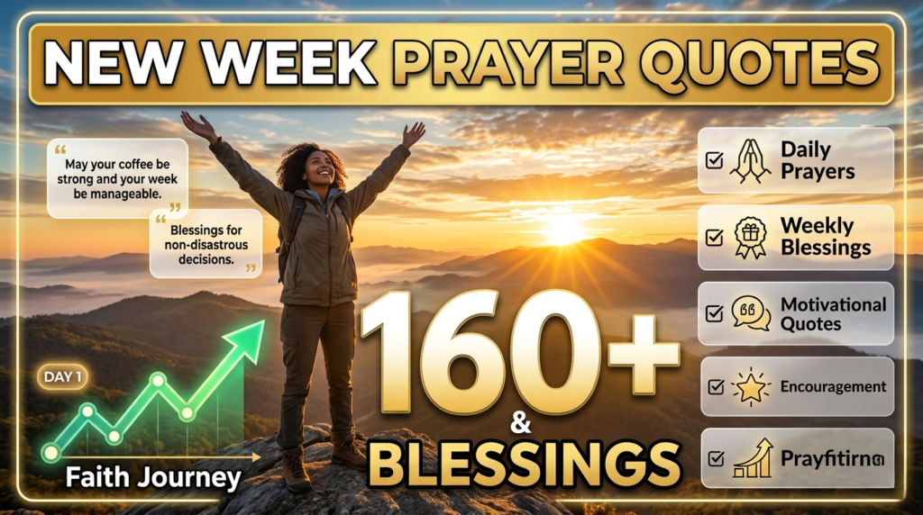 Funny New Week Blessings and Positive Week Messages