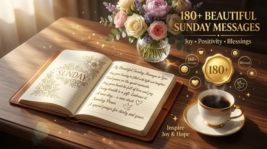 Good Morning Sunday Beautiful Messages for Every Mood