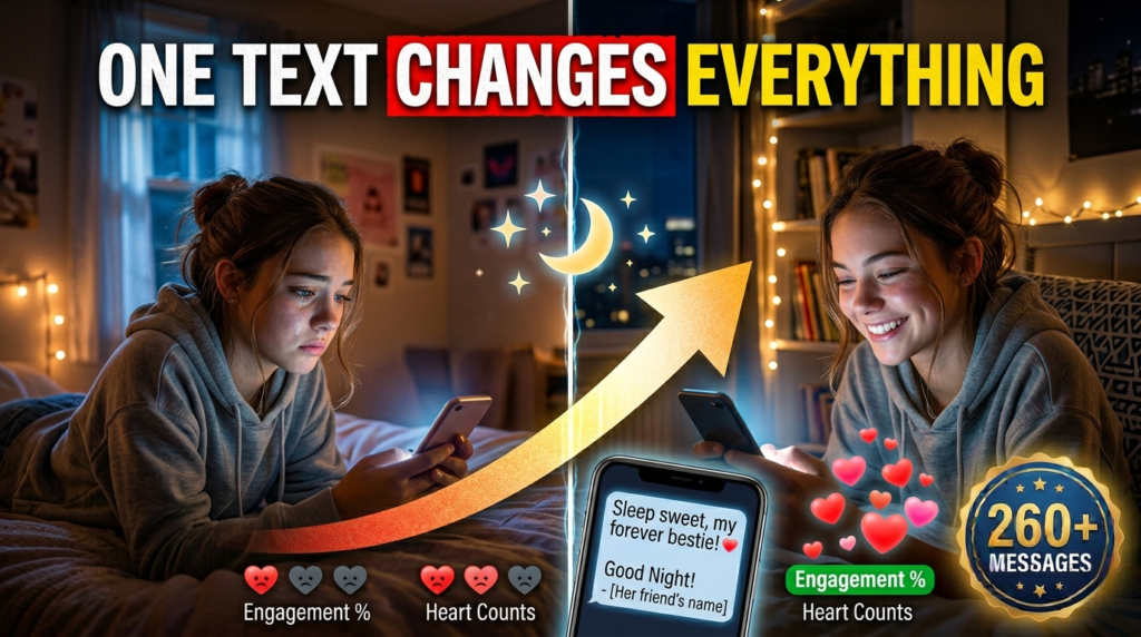 Good Night Messages for Best Friend , By Gender
