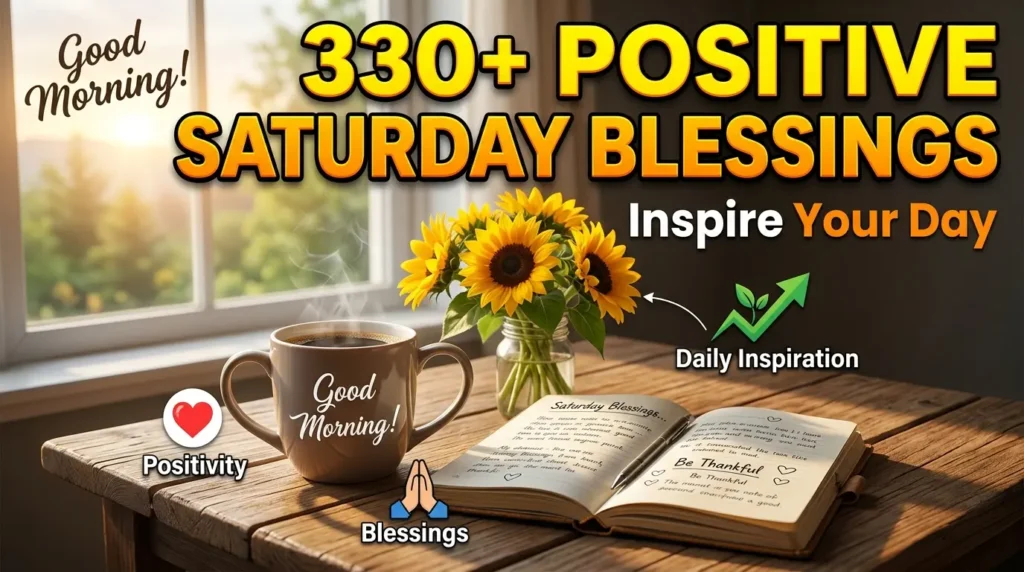 Happy Good Morning Saturday Blessings for a Blessed Weekend