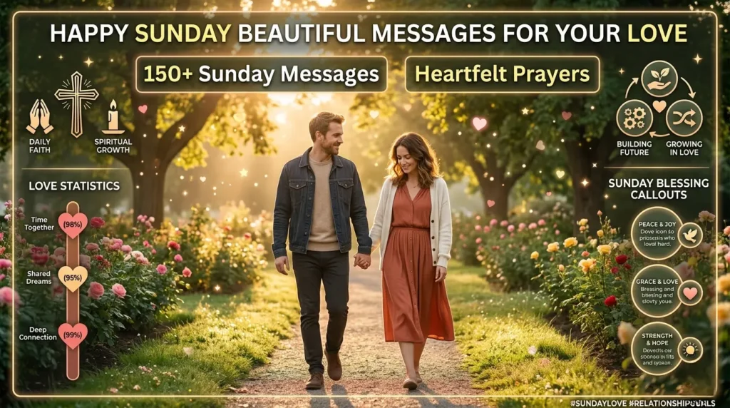 Happy Sunday Beautiful Messages for Your Love