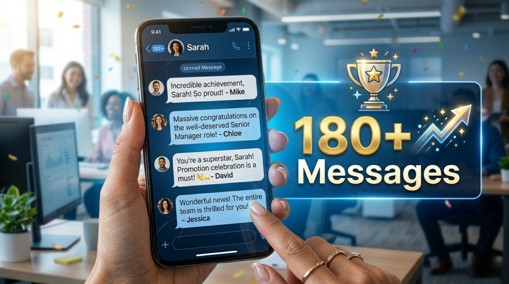Heartfelt and Professional Congratulations Messages for Promotion