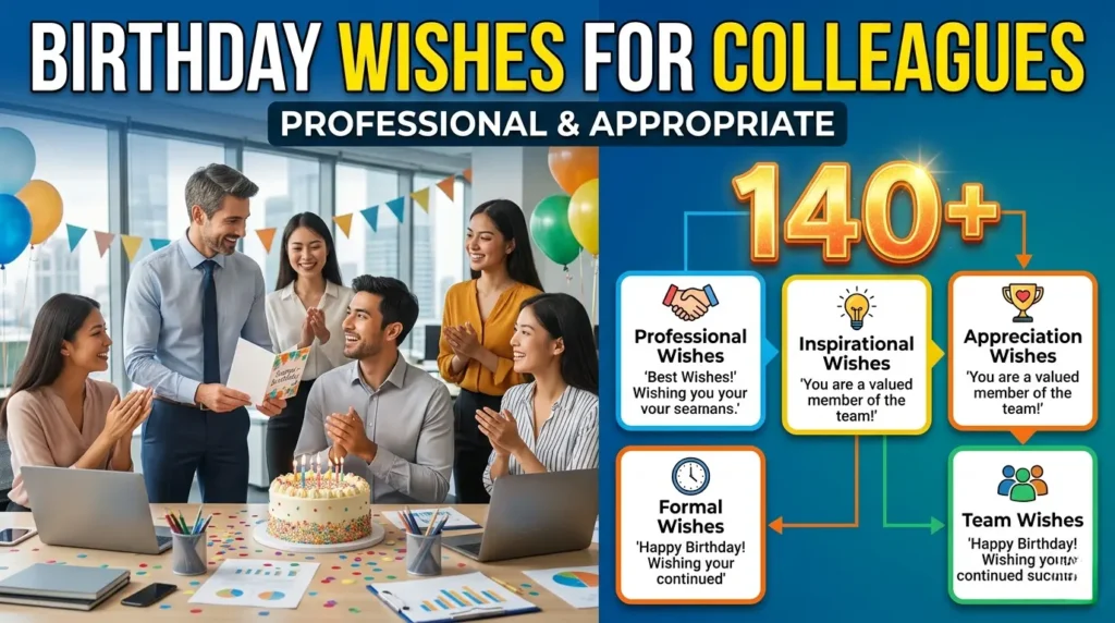 Light, Office-Appropriate Humor for Professional Birthday Messages