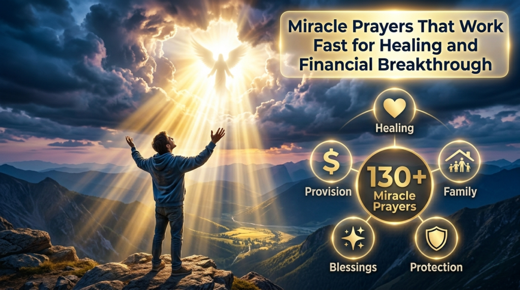 Miracle Prayers That Work Fast for Healing and Financial Breakthrough