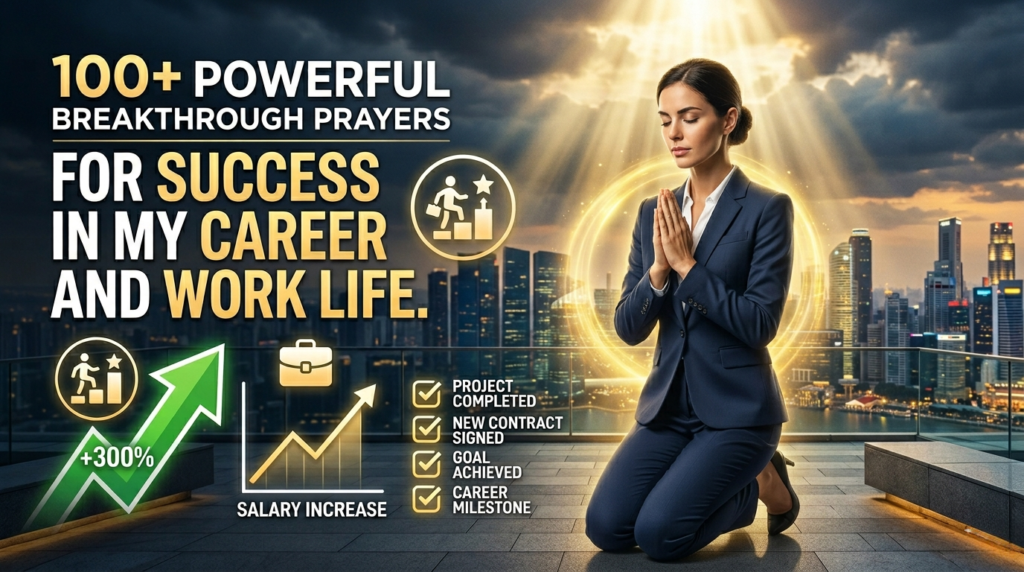 Powerful Breakthrough Prayers for Success in My Career and Work Life