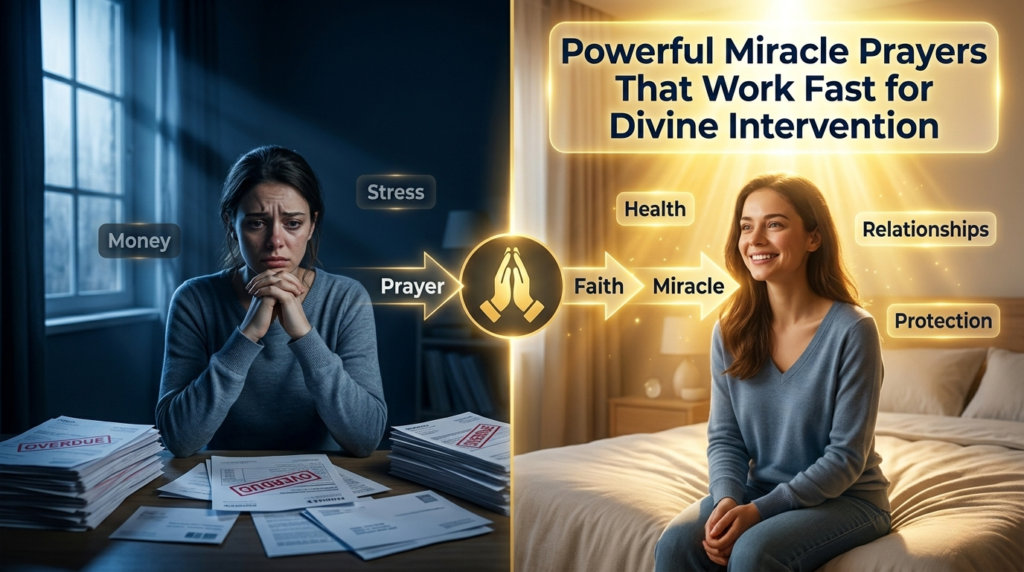 Powerful Miracle Prayers That Work Fast for Divine Intervention