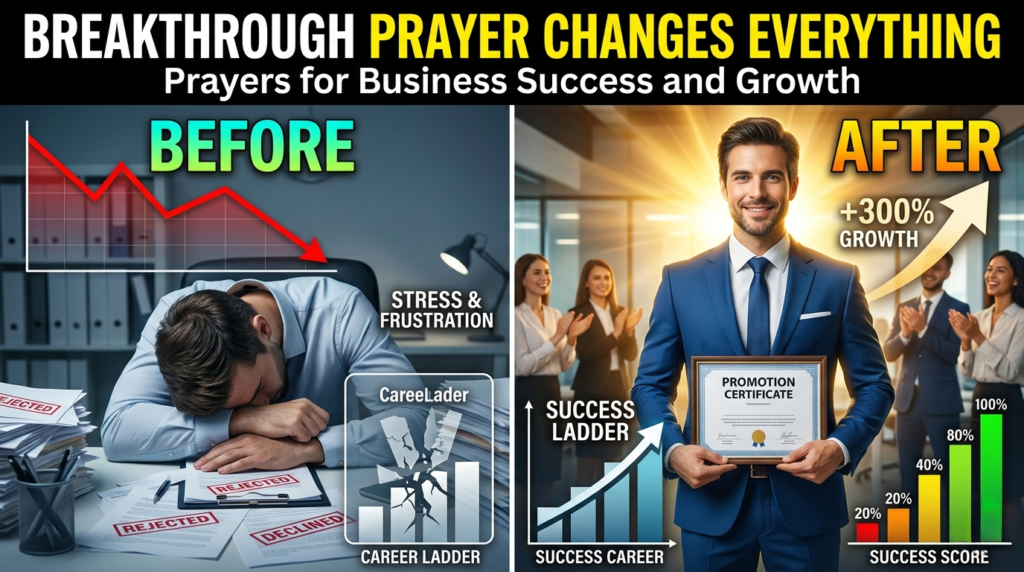 Prayers for Business Success and Growth