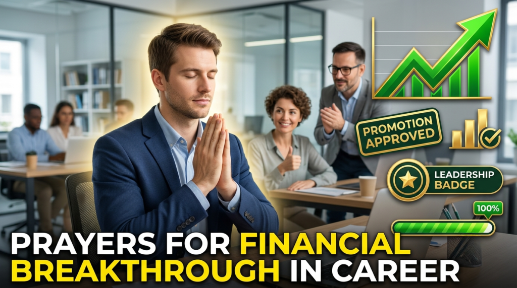 Prayers for Financial Breakthrough in Career
