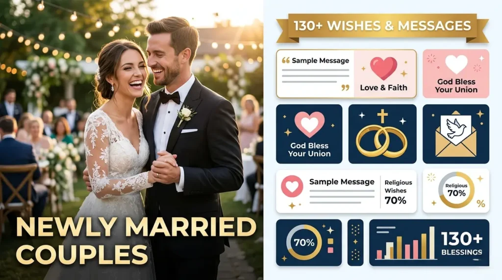 Religious and Spiritual Happy Married Life Blessings