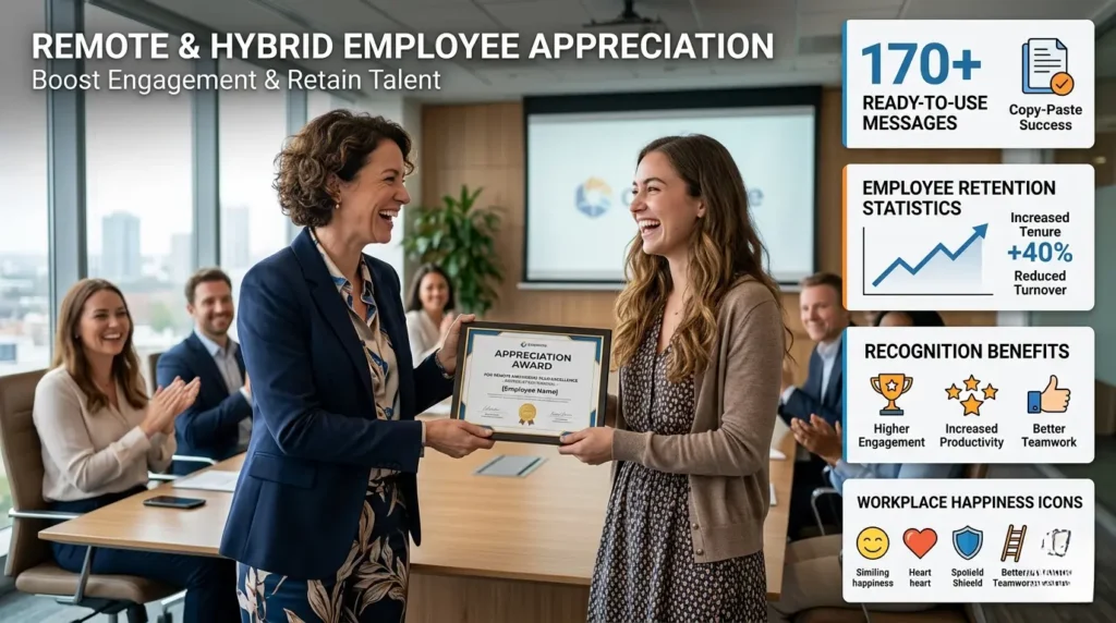 Remote and Hybrid Employee Appreciation Messages